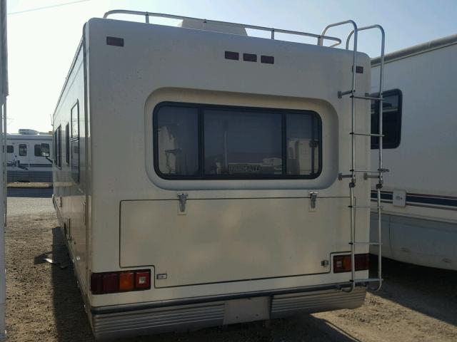 1GBKP37W9K3317667 - 1989 GMC MOTORHOME BEIGE photo 3