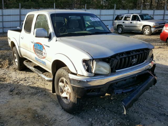 5TEGN92N54Z449113 - 2004 TOYOTA TACOMA DOU SILVER photo 1