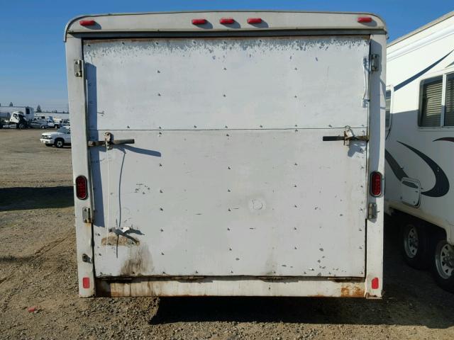 4P2AB16207U082251 - 2007 PACE TRAILER WHITE photo 6