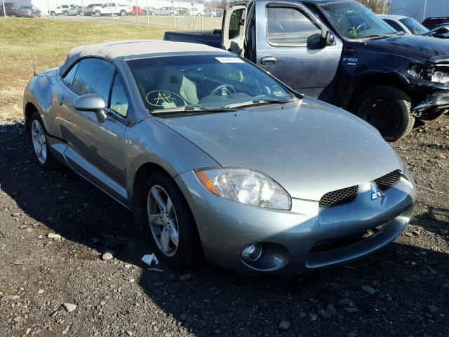 4A3AL25F57E006469 - 2007 MITSUBISHI ECLIPSE SP GRAY photo 1