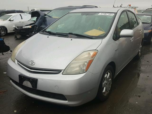 JTDKB20U067541227 - 2006 TOYOTA PRIUS SILVER photo 2