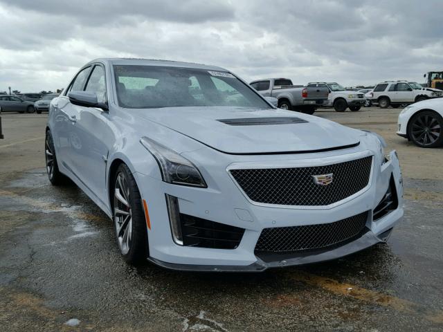 1G6A15S68J0119077 - 2018 CADILLAC CTS-V BLUE photo 1