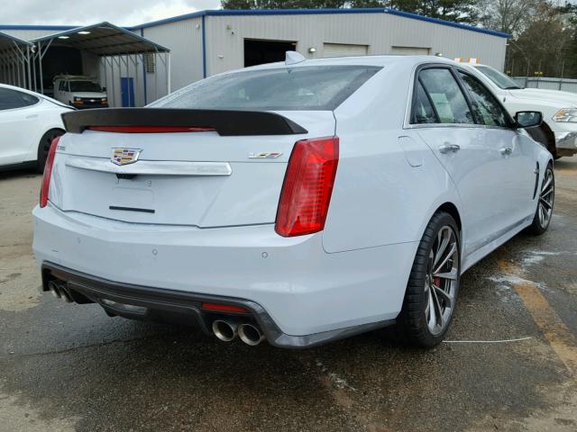 1G6A15S68J0119077 - 2018 CADILLAC CTS-V BLUE photo 4