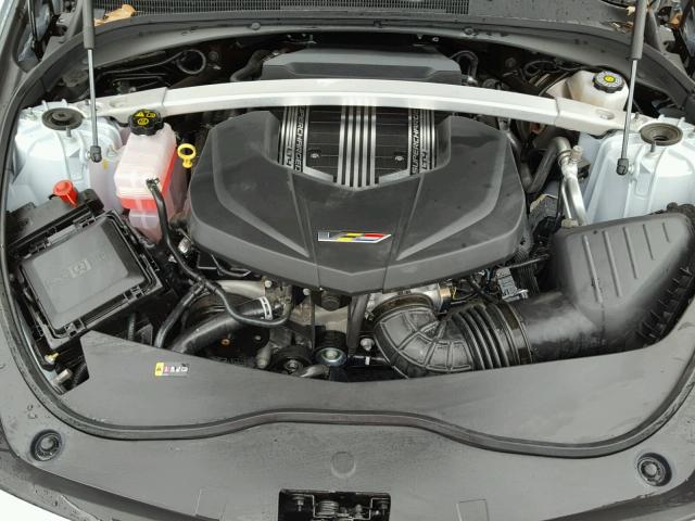 1G6A15S68J0119077 - 2018 CADILLAC CTS-V BLUE photo 7