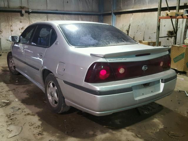 2G1WH55K0Y9303073 - 2000 CHEVROLET IMPALA LS SILVER photo 3