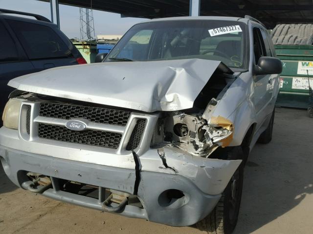 1FMCU60E92UB96091 - 2002 FORD EXPLORER S GRAY photo 2