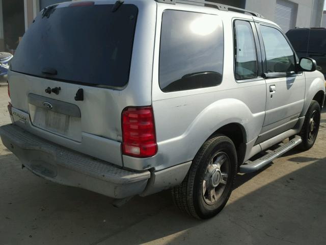 1FMCU60E92UB96091 - 2002 FORD EXPLORER S GRAY photo 4