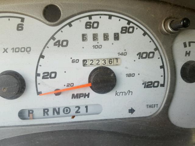 1FMCU60E92UB96091 - 2002 FORD EXPLORER S 灰色 照片 8