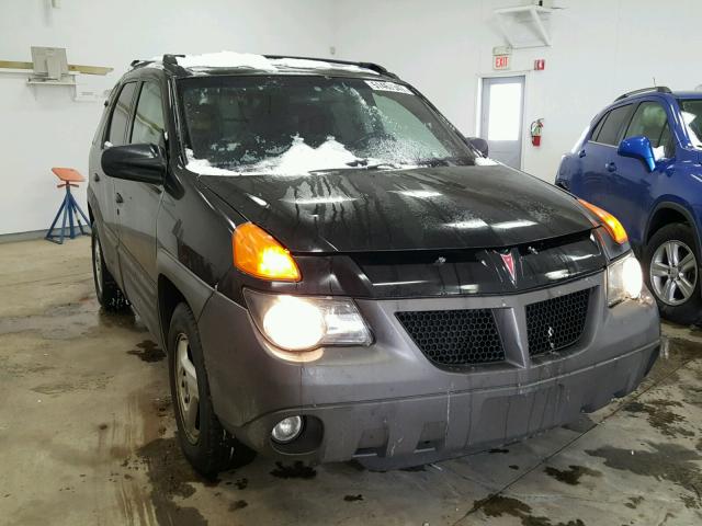 3G7DA03E01S507298 - 2001 PONTIAC AZTEK BLACK photo 1