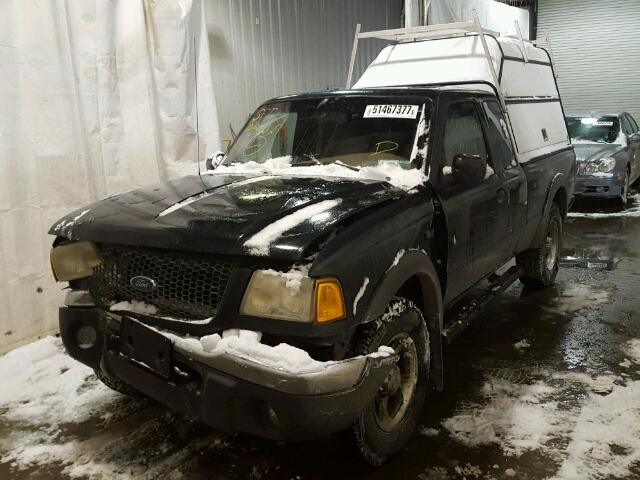 1FTZR45E92TA28017 - 2002 FORD RANGER SUP BLACK photo 2