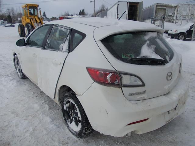 JM1BL1HF3A1130168 - 2010 MAZDA 3 I WHITE photo 3