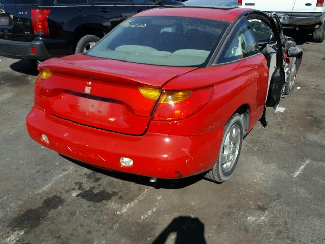 1G8ZY147X2Z216573 - 2002 SATURN SC2 RED photo 4