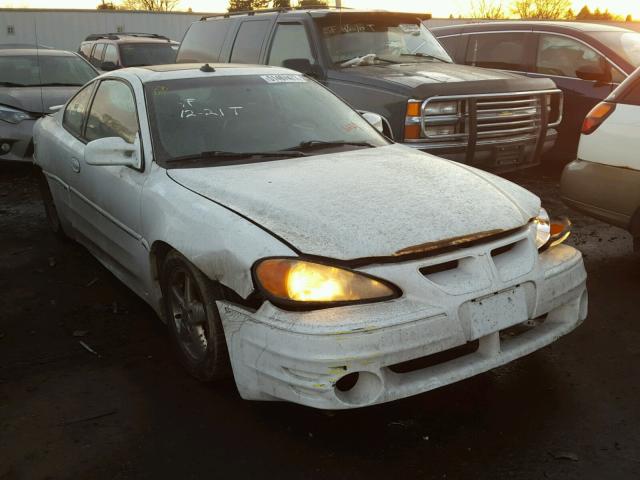 1G2NV12E03C328158 - 2003 PONTIAC GRAND AM G WHITE photo 1