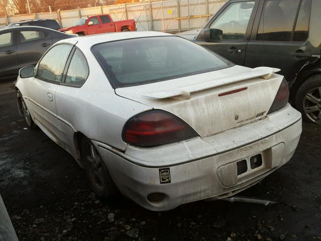 1G2NV12E03C328158 - 2003 PONTIAC GRAND AM G WHITE photo 3