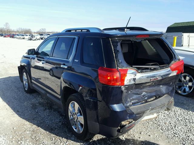 2GKALTEK2F6411590 - 2015 GMC TERRAIN SL BLACK photo 3