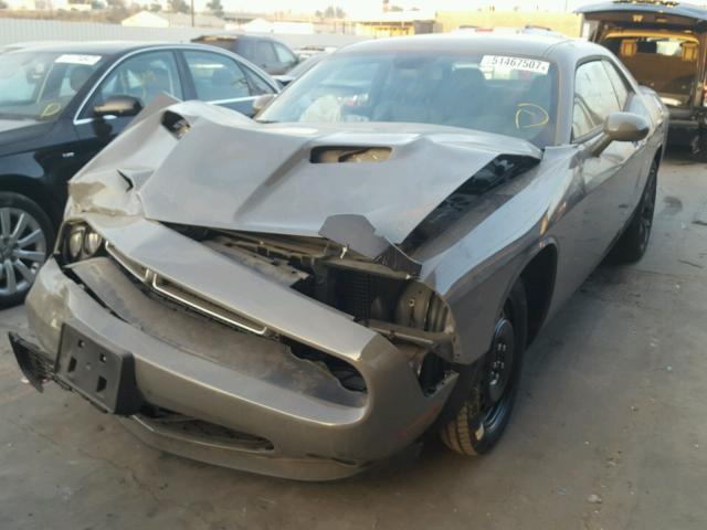 2C3CDZAG2JH116447 - 2018 DODGE CHALLENGER GRAY photo 2