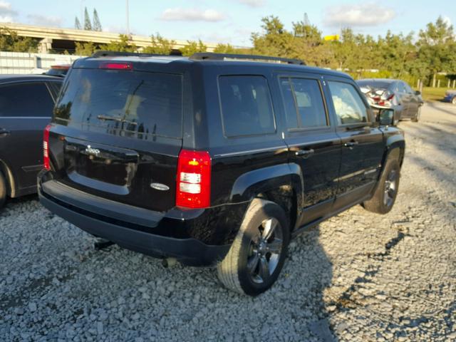 1C4NJPFAXFD210179 - 2015 JEEP PATRIOT LA BLACK photo 4