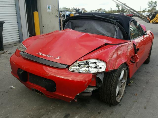 WP0CA29824U620233 - 2004 PORSCHE BOXSTER RED photo 4