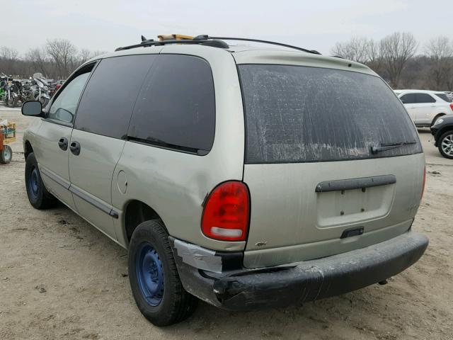 2P4GP2534YR535578 - 2000 PLYMOUTH VOYAGER SILVER photo 3