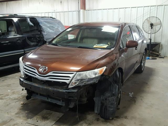 4T3ZE11A69U011325 - 2009 TOYOTA VENZA BASE BROWN photo 2