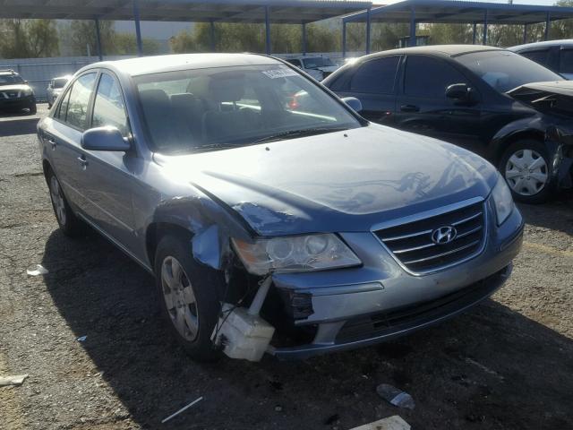 5NPET46CX9H484233 - 2009 HYUNDAI SONATA GLS BLUE photo 1