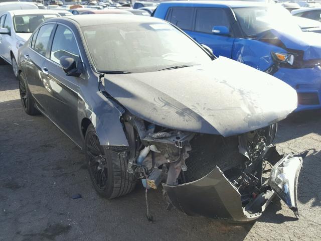 1HGCR2F38FA102439 - 2015 HONDA ACCORD LX GRAY photo 1