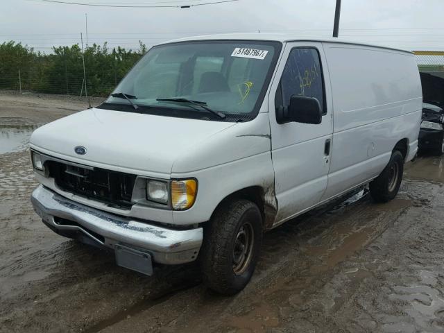 1FTRE142XXHB40756 - 1999 FORD ECONOLINE WHITE photo 2