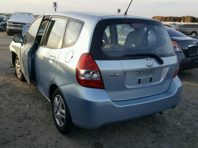 JHMGD38437S010675 - 2007 HONDA FIT Mavi foto 3