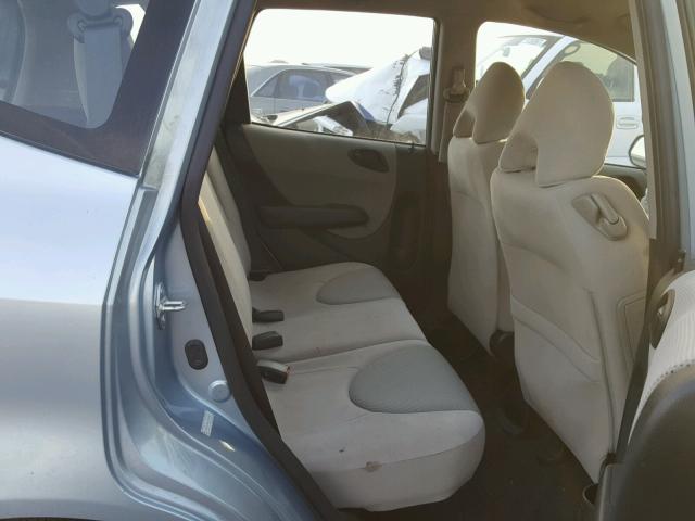 JHMGD38437S010675 - 2007 HONDA FIT Mavi foto 6