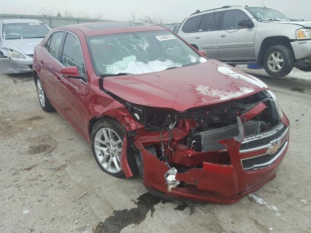 1G11C5SA2DF358002 - 2013 CHEVROLET MALIBU 1LT RED photo 1