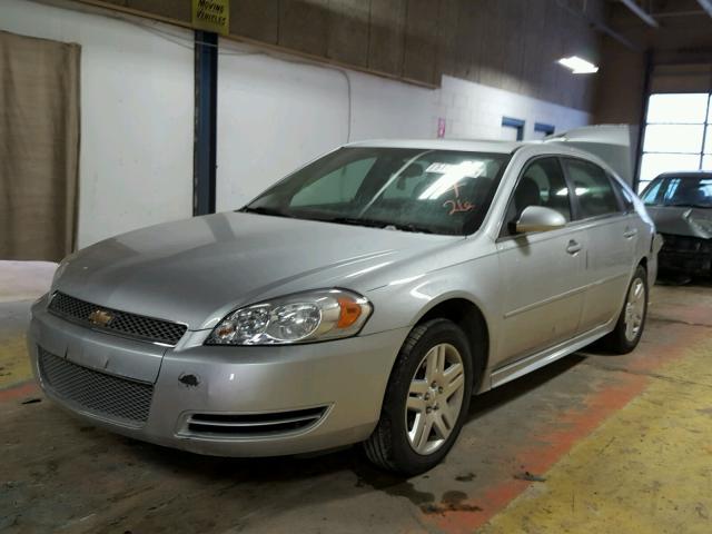 2G1WB5E36E1179654 - 2014 CHEVROLET IMPALA LIM SILVER photo 2