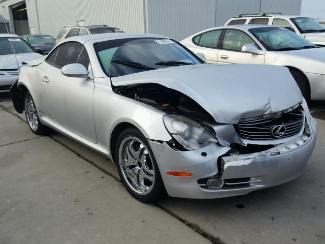 JTHFN48YX69004069 - 2006 LEXUS SC 430 SILVER photo 1