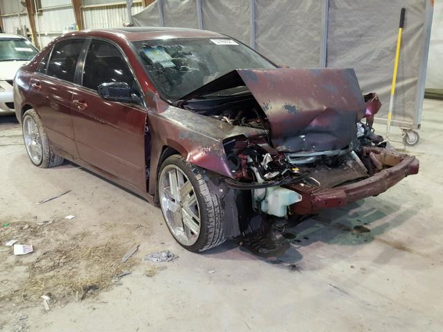 1HGCM56624A057733 - 2004 HONDA ACCORD EX BURGUNDY photo 1