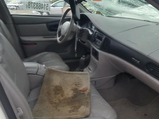 2G4WF551521152706 - 2002 BUICK REGAL GS WHITE photo 5