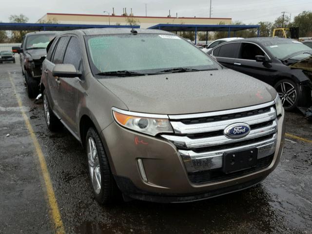 2FMDK3KC0DBA32449 - 2013 FORD EDGE LIMIT GRAY photo 1