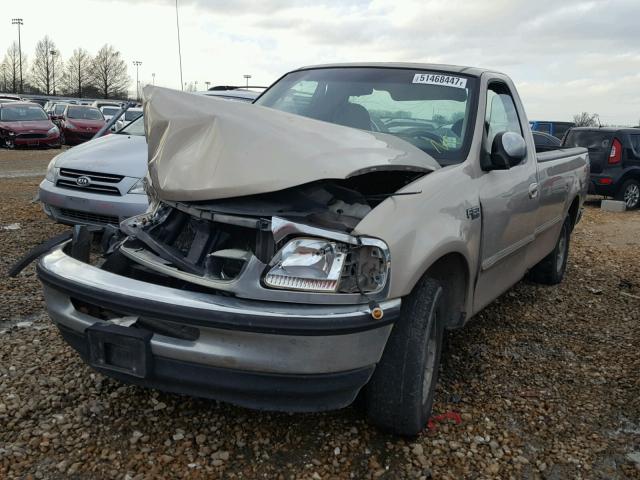 1FTEF17LXVKB85972 - 1997 FORD F150 SILVER photo 2