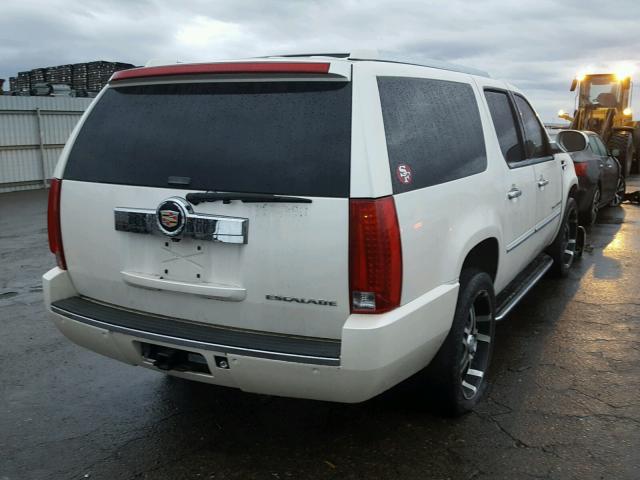 1GYFK668X8R148016 - 2008 CADILLAC ESCALADE E WHITE photo 4