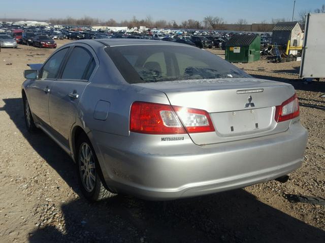 4A32B2FF0BE021962 - 2011 MITSUBISHI GALANT FE SILVER photo 3