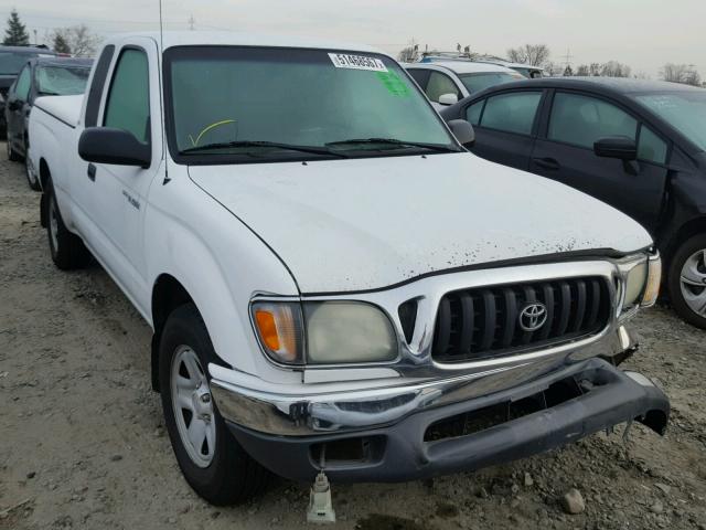 5TEVL52NX4Z431549 - 2004 TOYOTA TACOMA XTR WHITE photo 1