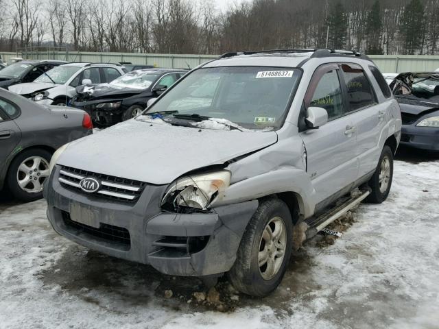 KNDJE723367254792 - 2006 KIA NEW SPORTA SILVER photo 2