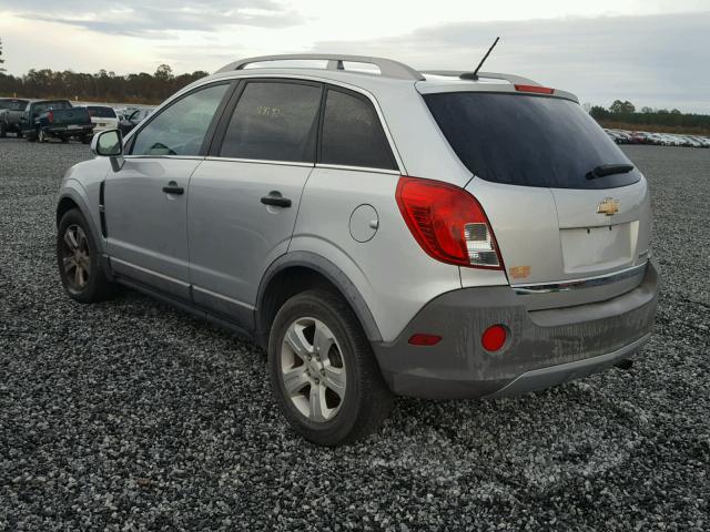 3GNAL2EK5DS640034 - 2013 CHEVROLET CAPTIVA LS 银色 照片 3