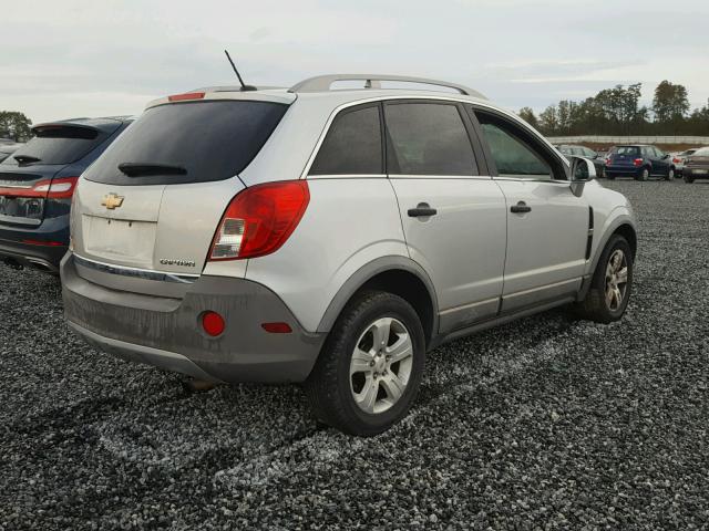 3GNAL2EK5DS640034 - 2013 CHEVROLET CAPTIVA LS SILVER photo 4