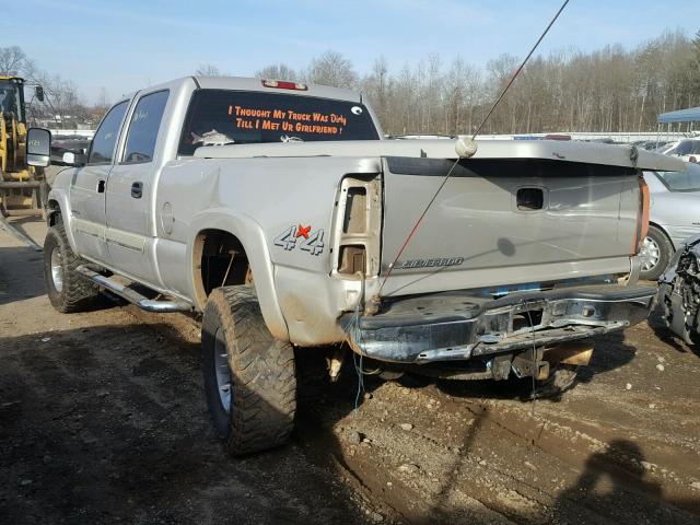 1GCHK23U14F239986 - 2004 CHEVROLET SILVERADO BEIGE photo 3