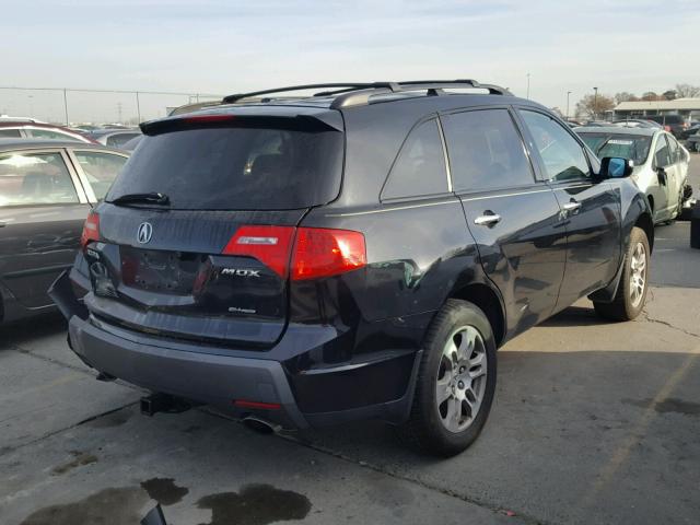 2HNYD28317H515428 - 2007 ACURA MDX TECHNO BLACK photo 4