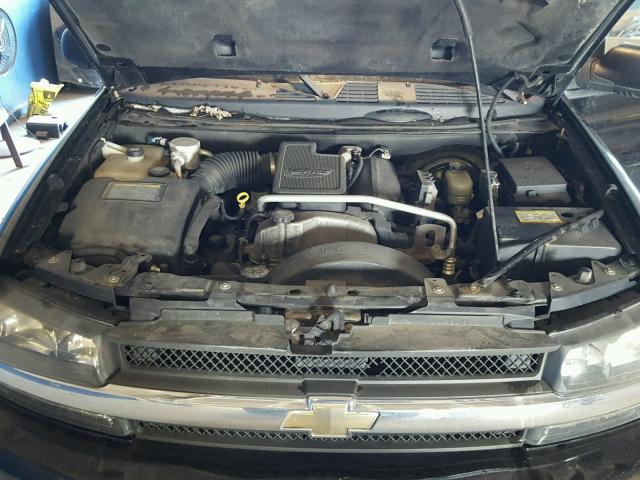 1GNDS13S362333277 - 2006 CHEVROLET TRAILBLAZE BLACK photo 7