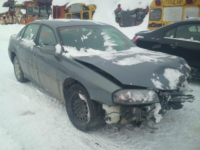 2G1WF52E759172661 - 2005 CHEVROLET IMPALA GRAY photo 1