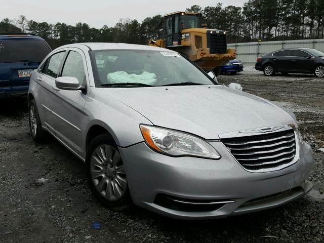 1C3CCBAB9CN201875 - 2012 CHRYSLER 200 LX SILVER photo 1