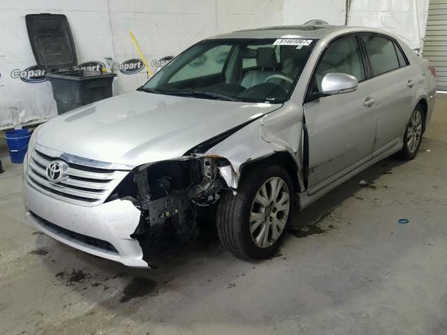 4T1BK3DB5CU458951 - 2012 TOYOTA AVALON BAS SILVER photo 2