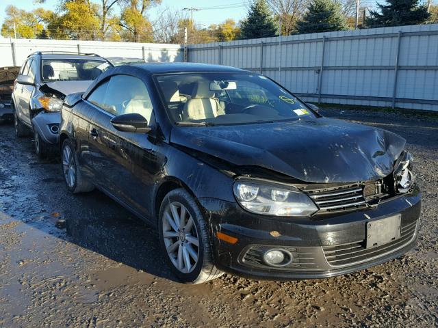 WVWBW7AH5CV008817 - 2012 VOLKSWAGEN EOS KOMFOR შავი ფოტო 1
