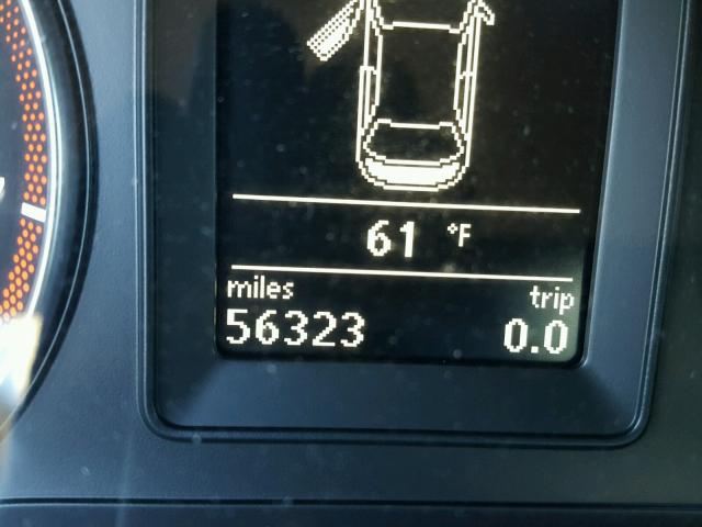 WVWBW7AH5CV008817 - 2012 VOLKSWAGEN EOS KOMFOR შავი ფოტო 8